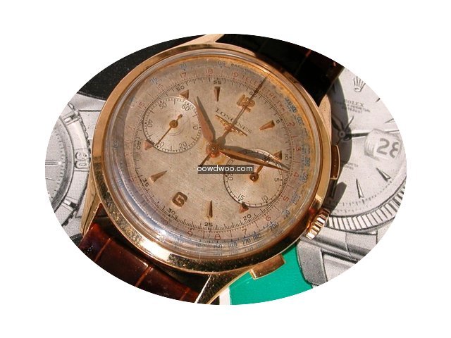 Longines Chronograph Kaliber 30CH in 18k...