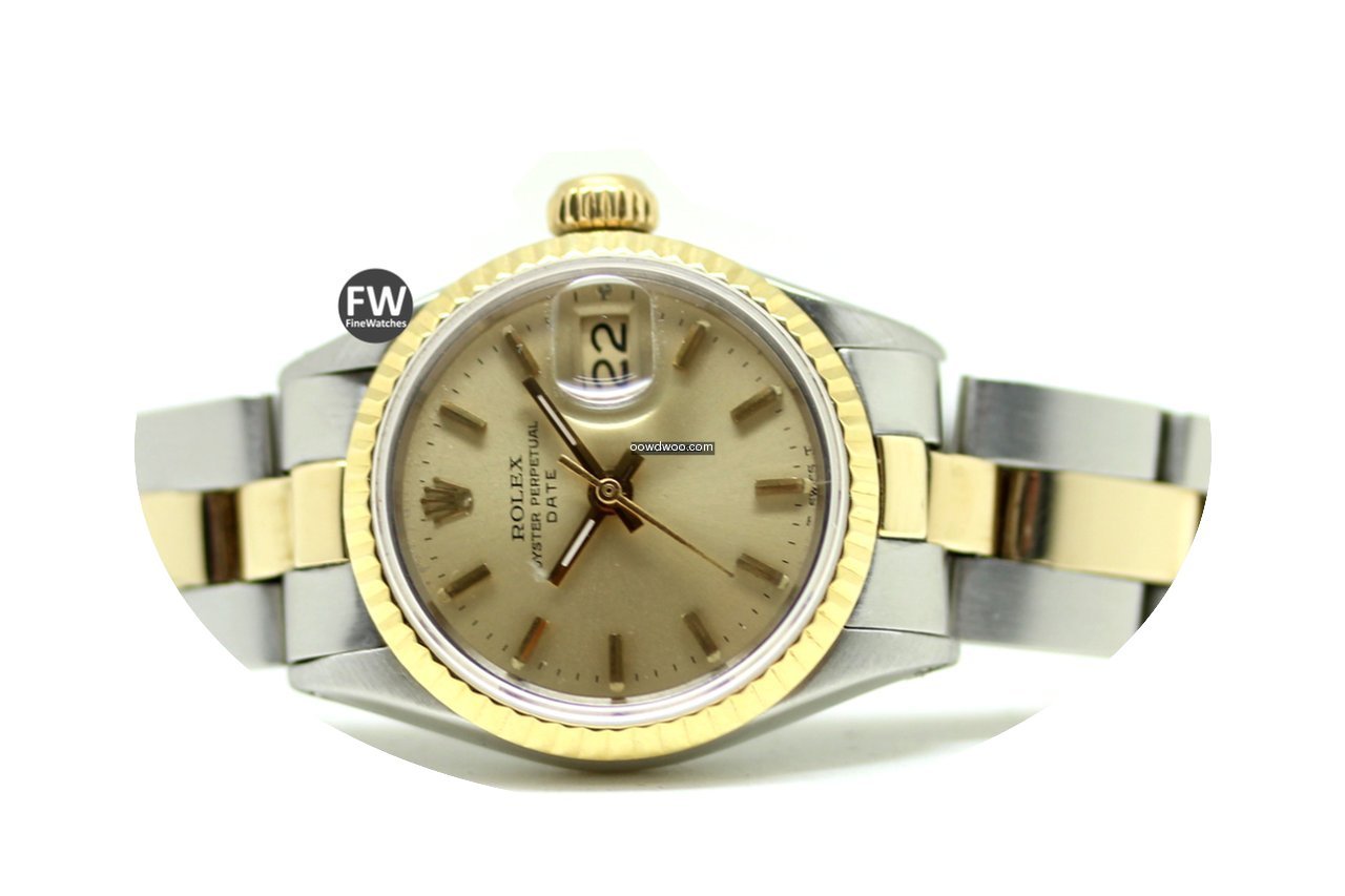 Rolex Lady Date Steel & Gold...