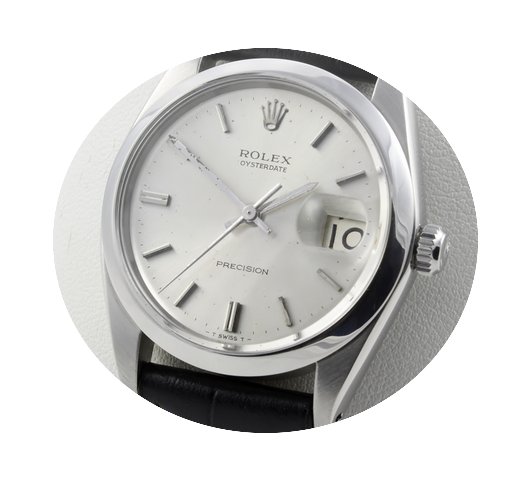 Rolex Oysterdate Edelstahl Herrenuhr...