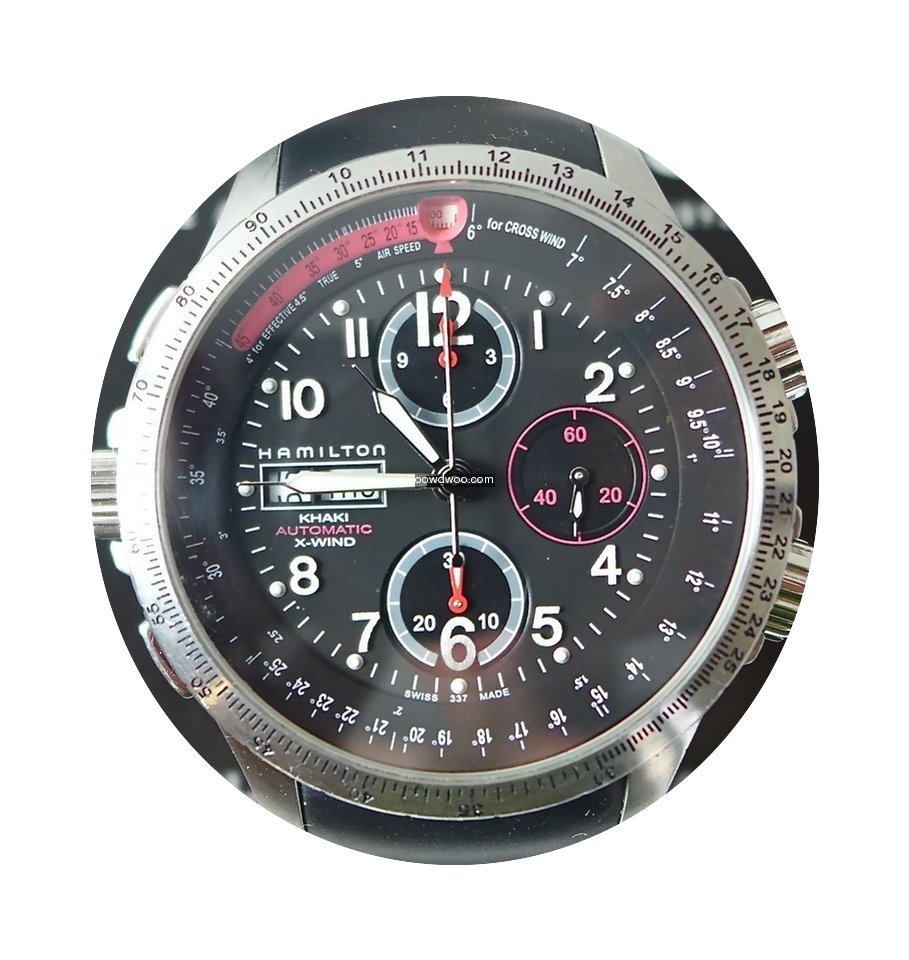 Hamilton Chrono Khaki X-Wind serie limit...