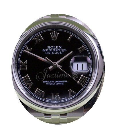 Rolex Datejust 36 116200-BLKRDJ Black Ro...