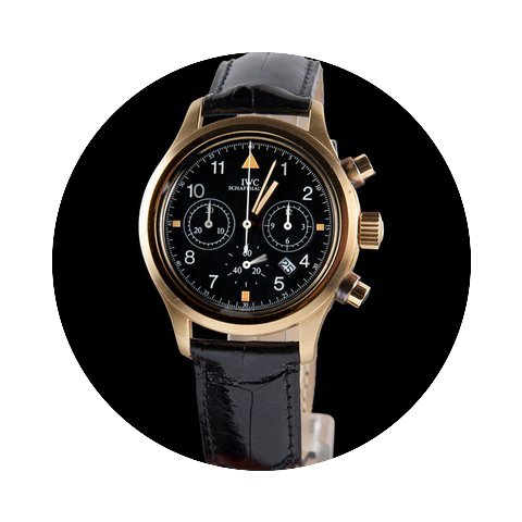 IWC der flieger chronograph yellow gold...