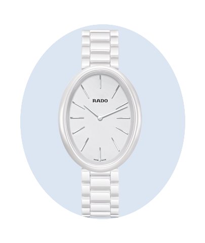 Rado ESENZA TOUCH weiß Index Ceramic - ...