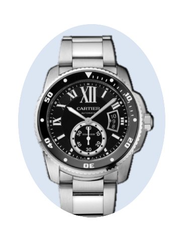 Cartier Calibre de Cartier Diver Stahl s...