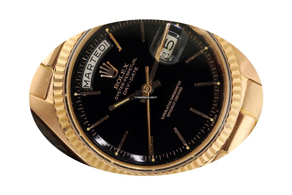 Rolex DAY DATE REF. 1803 PINK GOLD GILT ...
