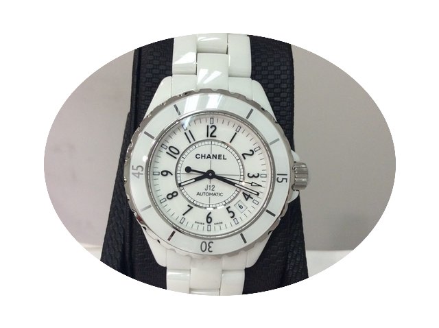 Chanel Ref. H0970 J12 Automatic White Ce...