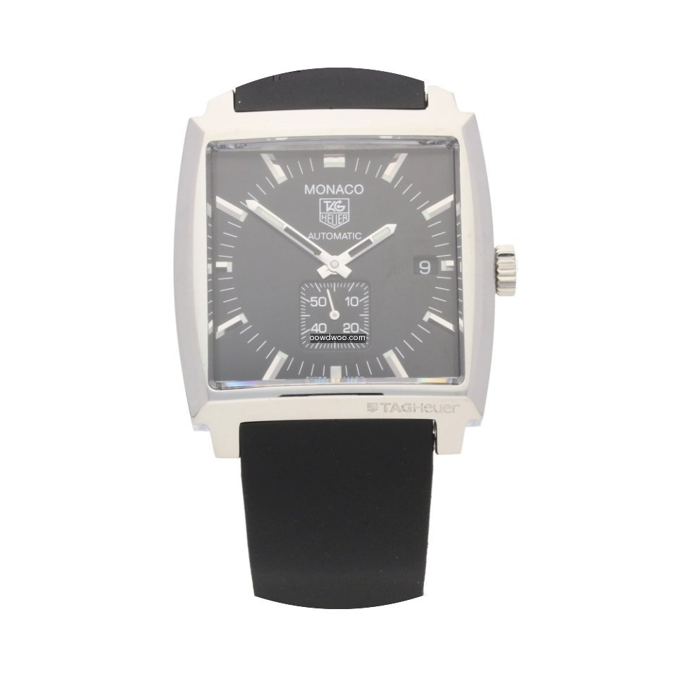 TAG Heuer Monaco WW2110-0 - Black Dial -...