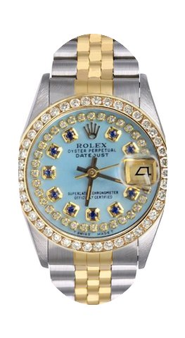 Rolex Mens Datejust 2-Tone Watch...