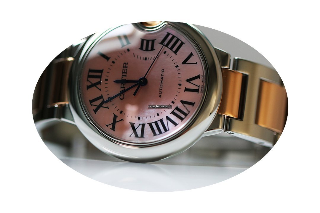 Cartier Ballon bleu 33mm or/acier auto n...