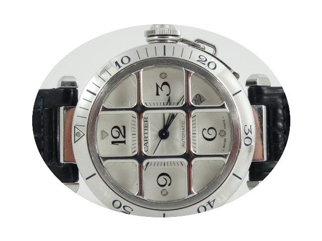Cartier Pasha 38mm grille...