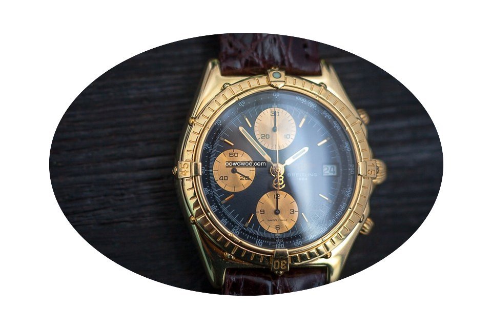 Breitling Chronomat 18k Gold...