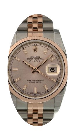 Rolex Datejust Pink index Jubileé 11623...