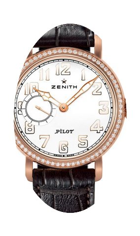 Zenith Pilot Automatic White Dial Ladies...