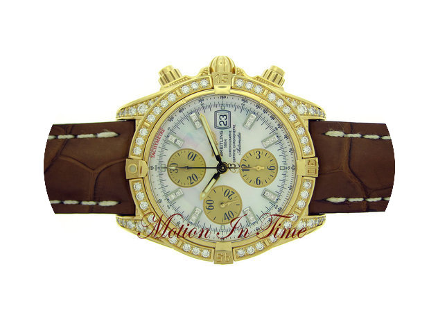 Breitling CHRONOMAT EVOLUTION YELLOW GOL...