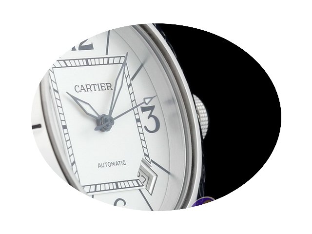Cartier Pasha Seatimer Date Edelstahl 40...