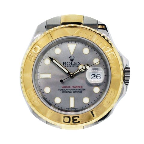 Rolex 16623 Two Tone Yacht-Master Silver...