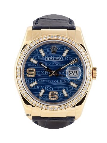 Rolex Datejust 36mm In Oro Giallo 18kt E...
