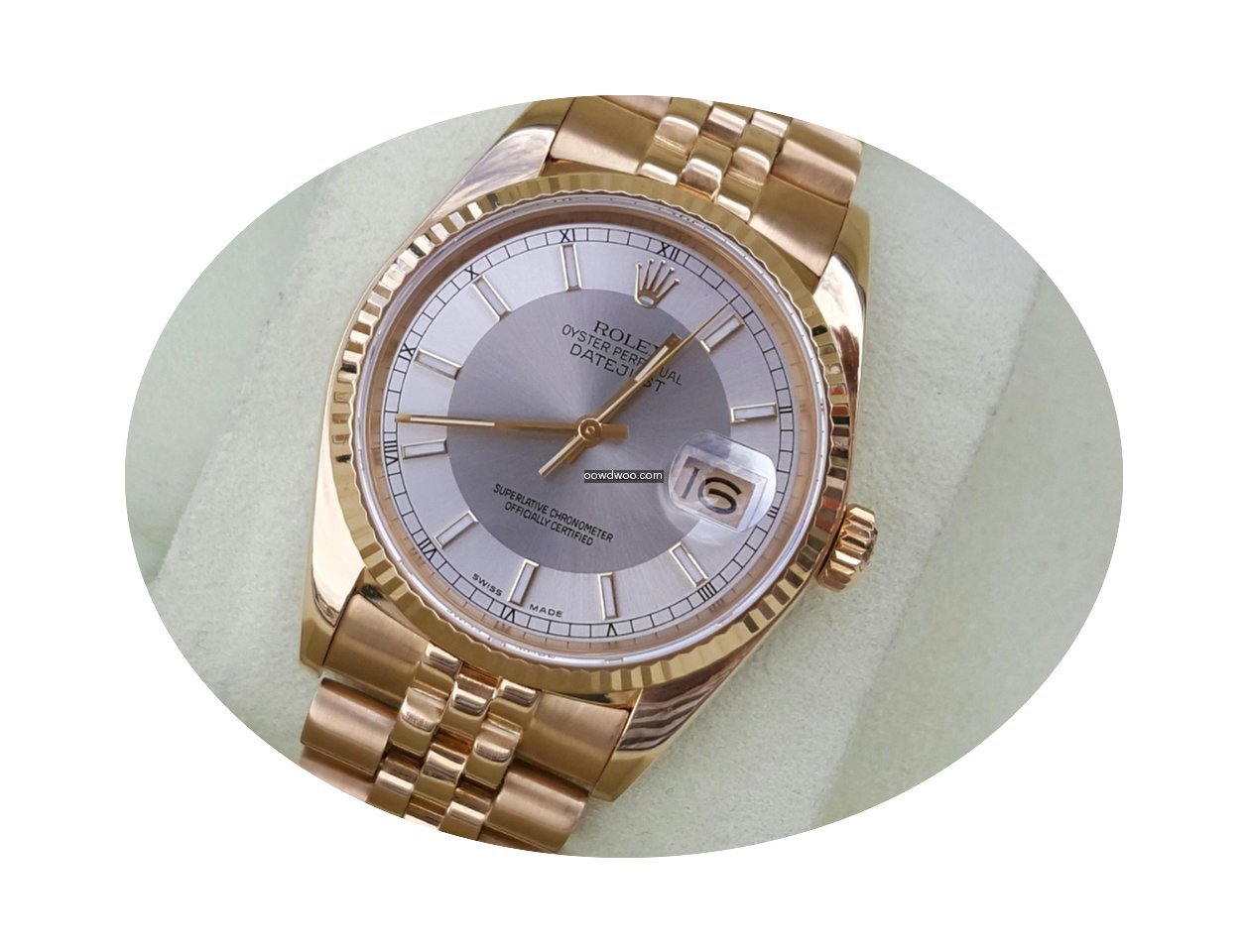 Rolex WOW as 116238 16018 Date Just bull...