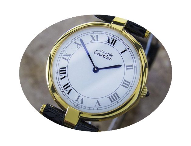 Cartier Must De Cartier 21 Silver Quartz...