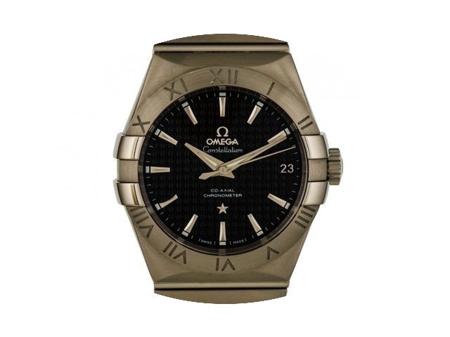 Omega Constellation Co-Axial Stahl Autom...