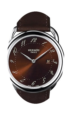 Hermès Arceau Quartz GM 38mm Midsize Wa...