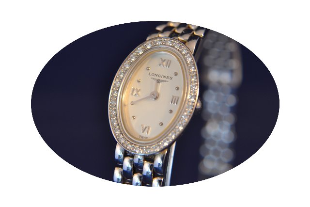 Longines Prestige 18k White Gold Diamond...
