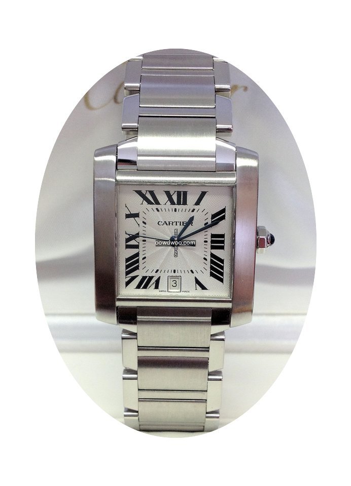 Cartier Tank Francaise W51002Q3 - Box & ...