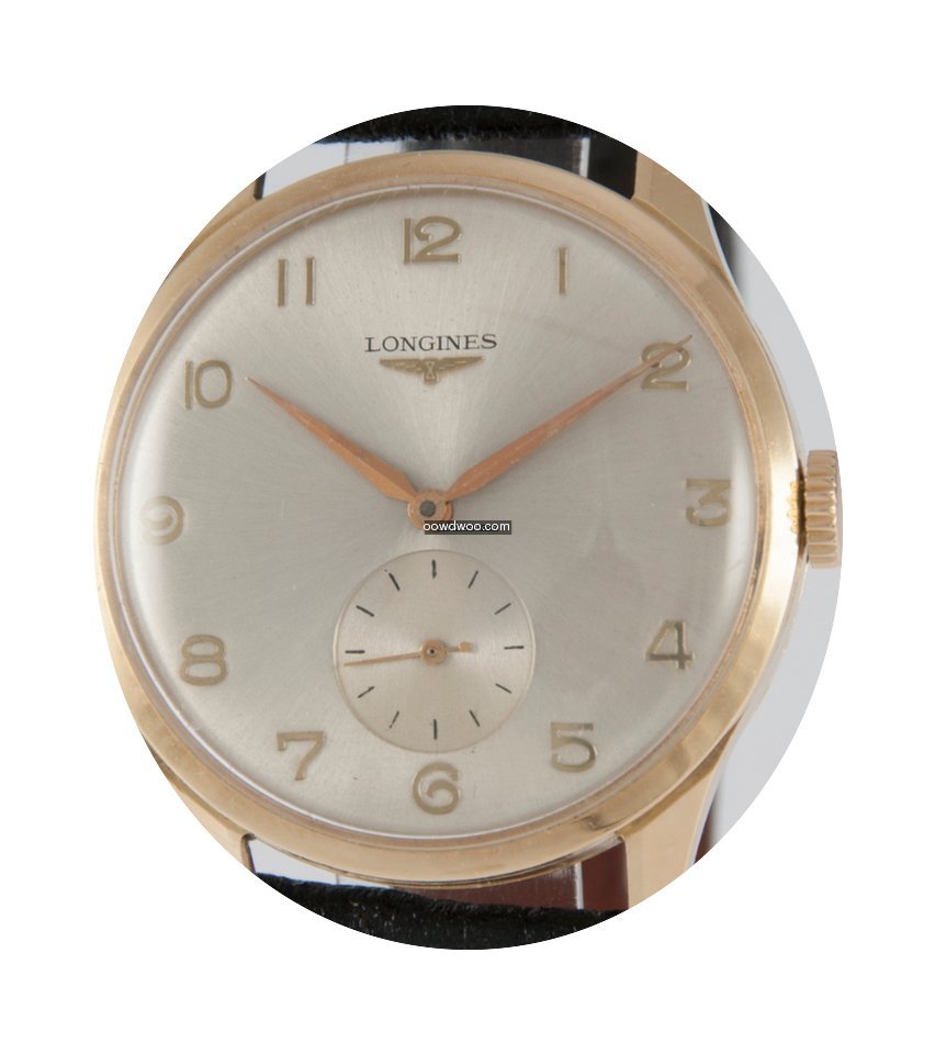 Longines Vintage 37mm Yellow Gold 18K 19...