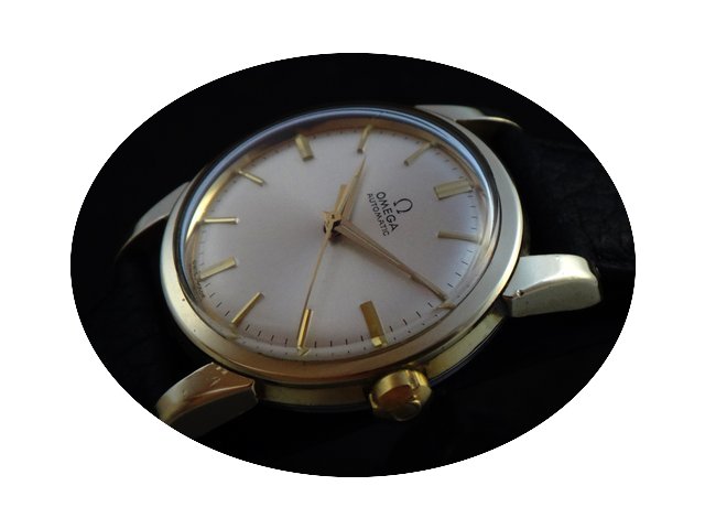 Omega Automatic 60's Gold Cap Watch...