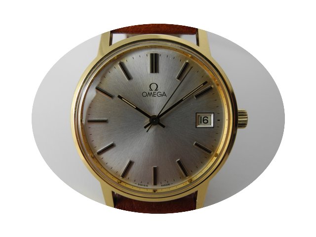 Omega gold plated manual movement...