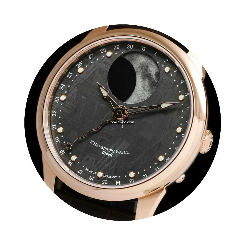 Schaumburg Watch MooN Meteor 18Kt Rose G...