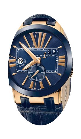Ulysse Nardin Executive Dual Time Blue D...
