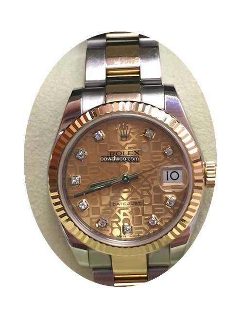 Rolex Lady-Datejust 31 mm Jubilee Dia.Di...