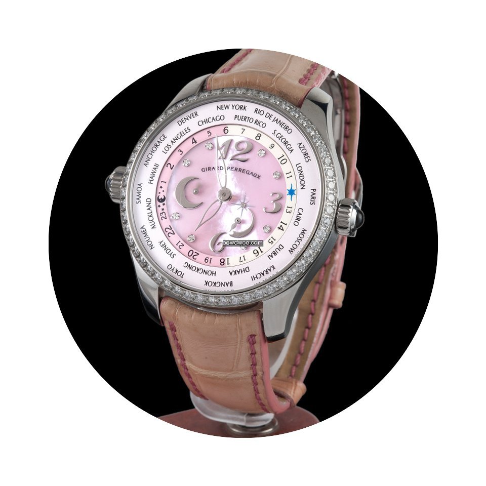 Girard Perregaux World Time Steel and Di...