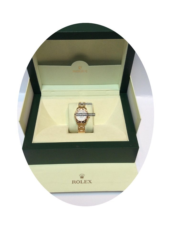 Rolex Ladies Rolex Oyster Perpetual Yell...