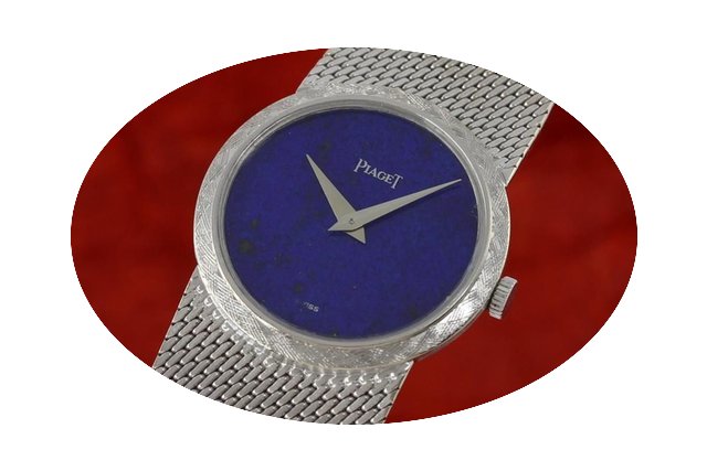 Piaget Lady 18k (0,750) Weiss Gold Handa...