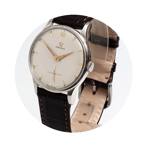 Omega exklusive Luxus Klassik Herrenuhr ...