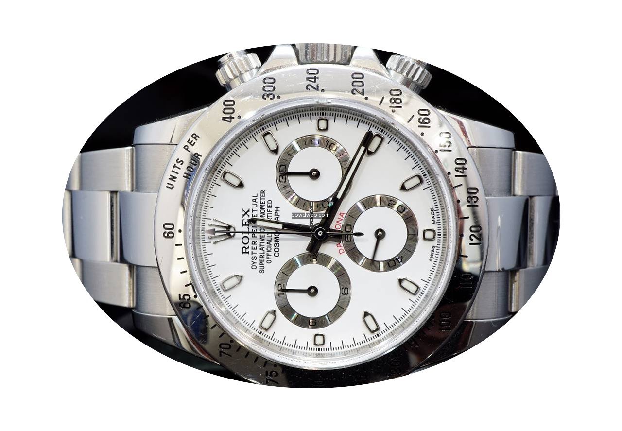Rolex 2015 Steel Daytona, 116520, White,...