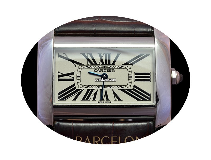 Cartier Tank Divan XL steel 2006 .38mm B...