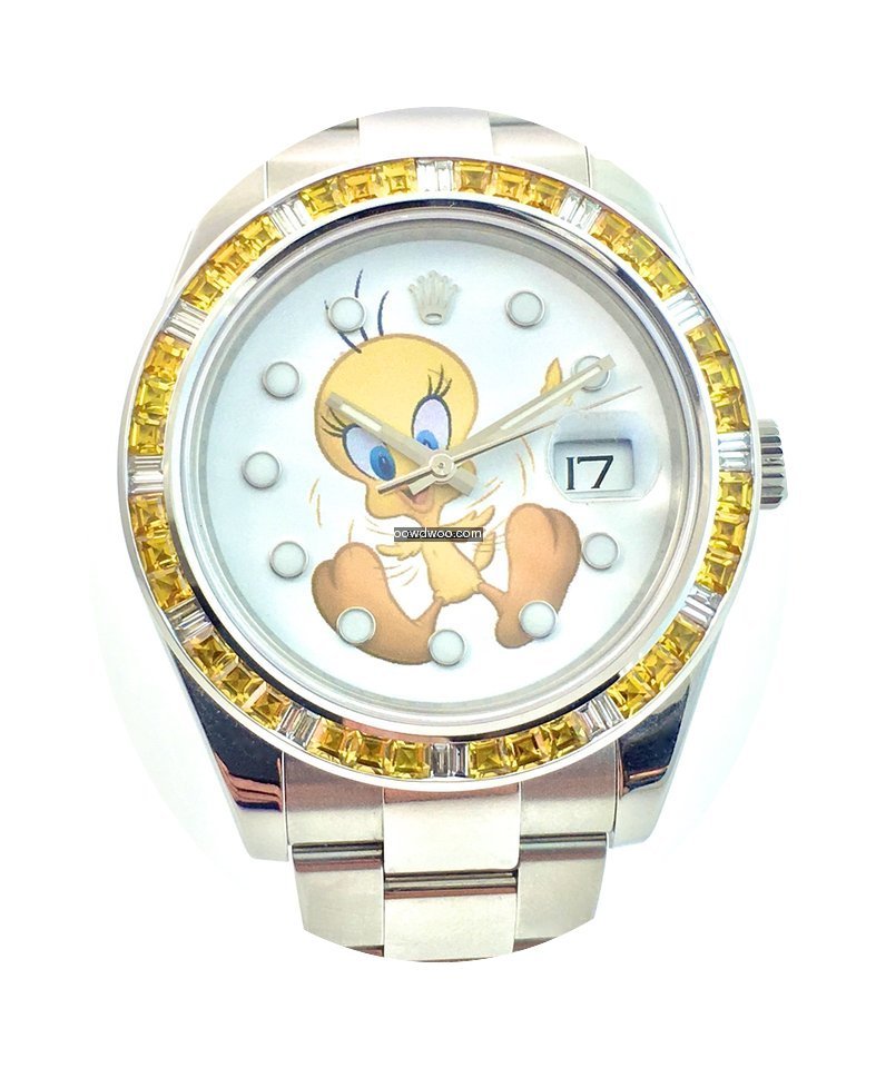 Rolex DATEJUST II Special Edition Tweety...
