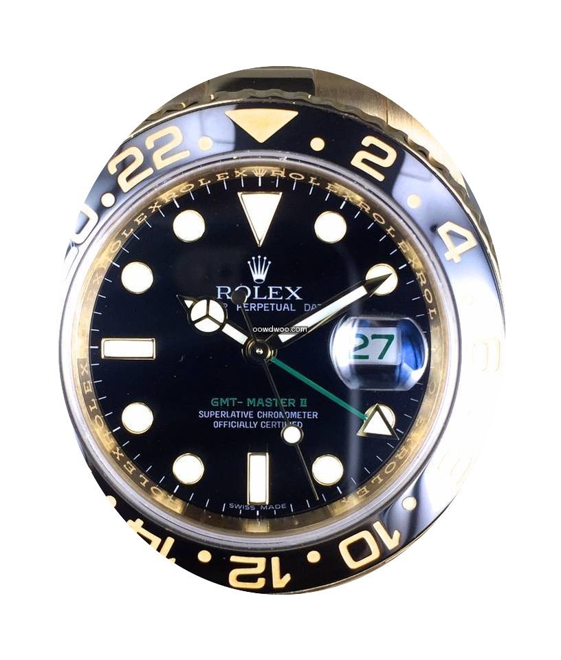 Rolex GMT Master II ref: 116718LN full y...
