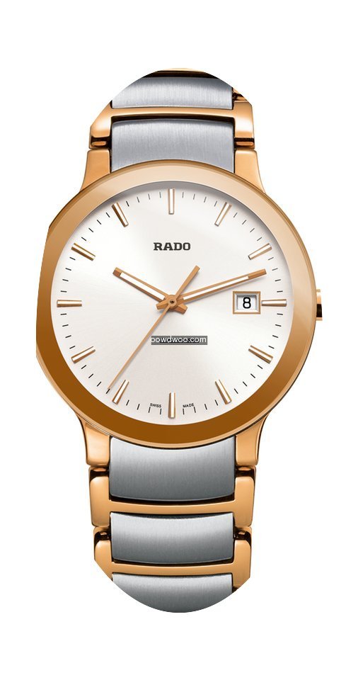 Rado Centrix Index hell / weiß Datum Ed...