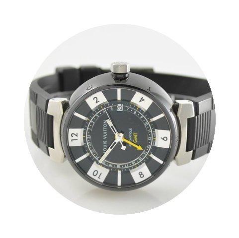 Louis Vuitton Tambour GMT Ref. Q113K...