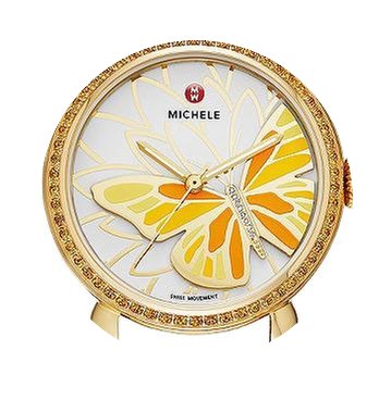 Michele Garden Party White Dial Ladies W...