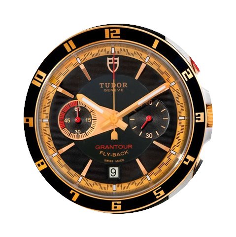 Tudor Grantour Fly-back Chrono Steel Ros...