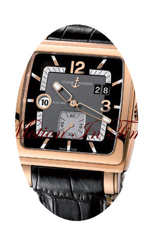 Ulysse Nardin QUADRATO DUAL TIME ROSE GO...