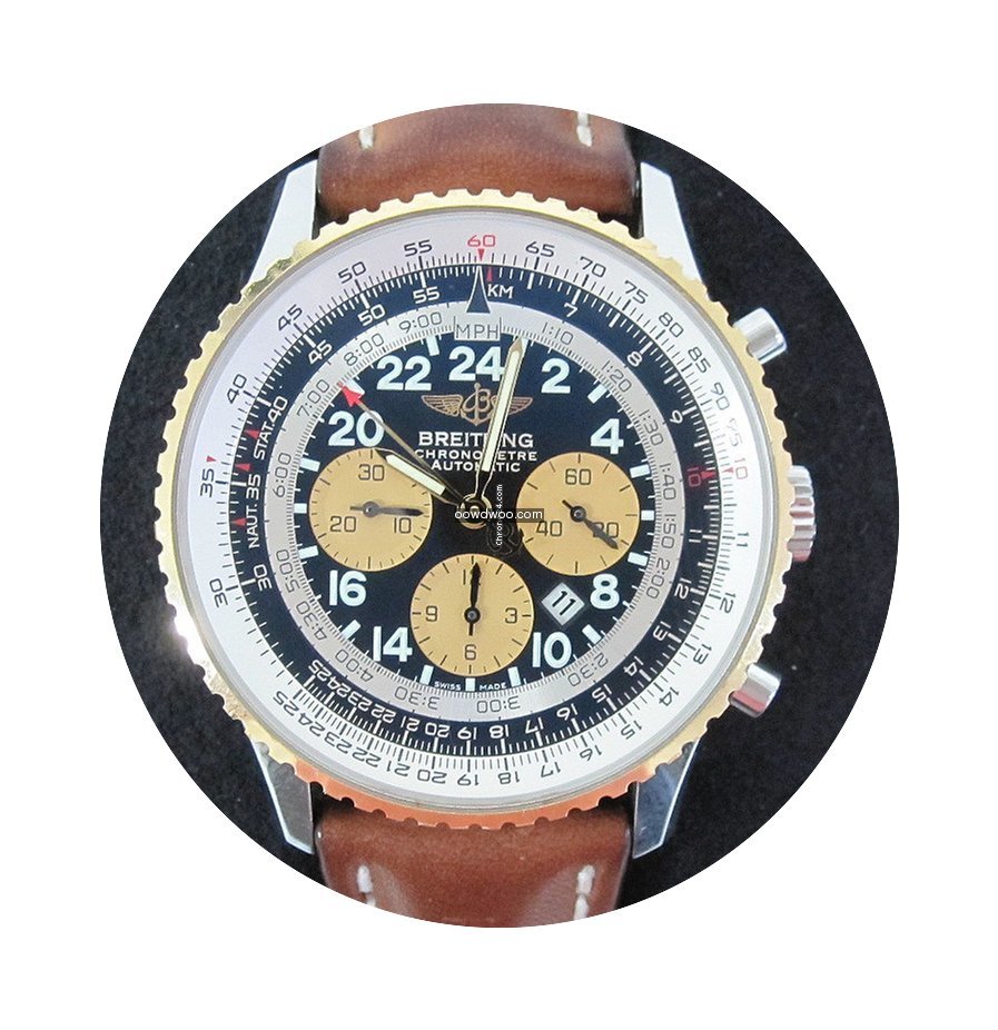 Breitling Navitimer Cosmonaute Steel/18K...