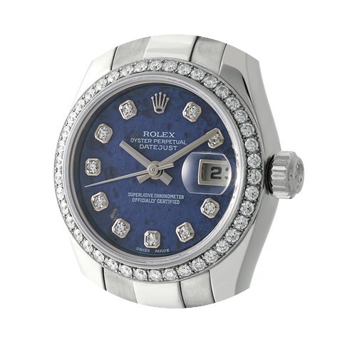 Rolex Datejust 26mm Custom Diamond Bezel...