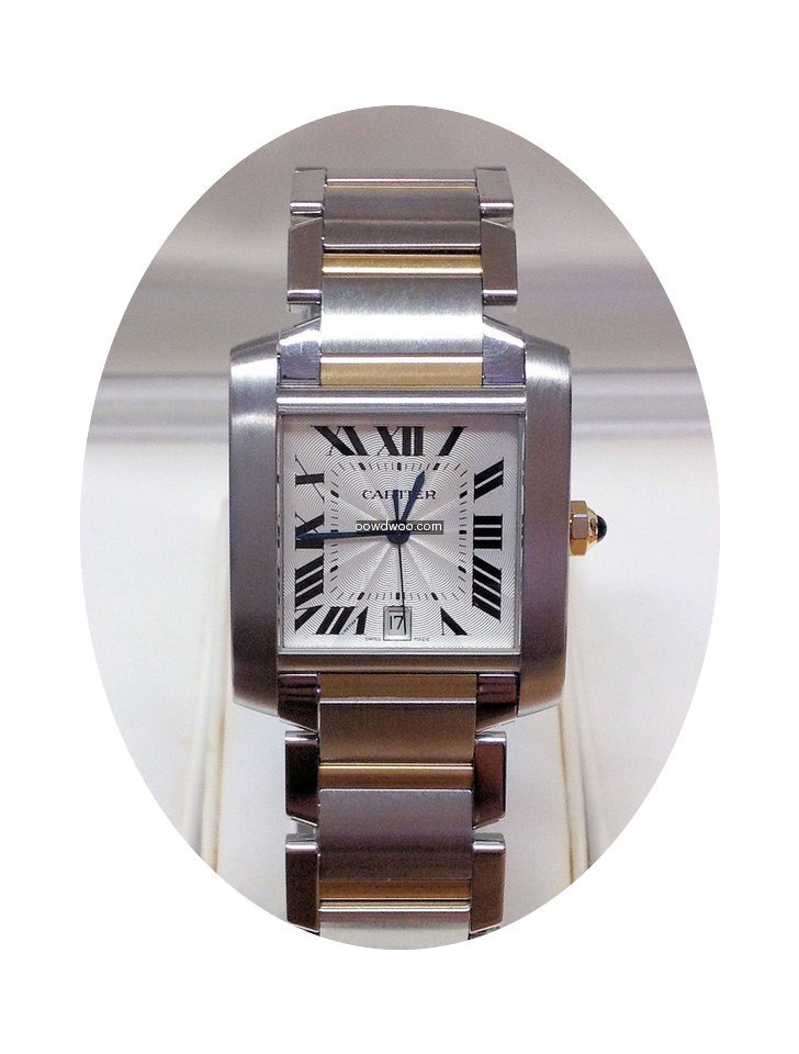 Cartier Tank Francaise W51005Q4 - Box & ...