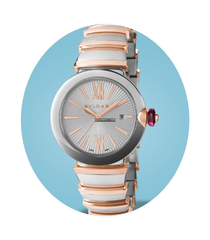 Bulgari LVCEA Lucea Stahl Roségold Inde...